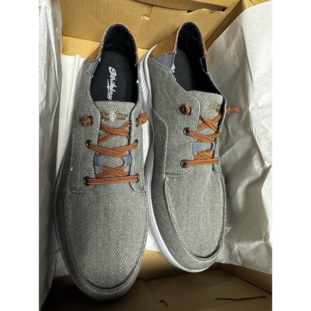 Men’s Bowling Shoes NIB Size 11 KR Strikeforce Austin Charcoal Brown No-Tie